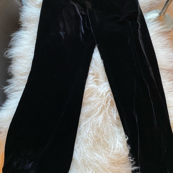 EUC Rare Vintage Max Studio women’s velvet special edition pants in Size 2!! - Picture 4 of 11